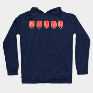 Red tulip Hoodie